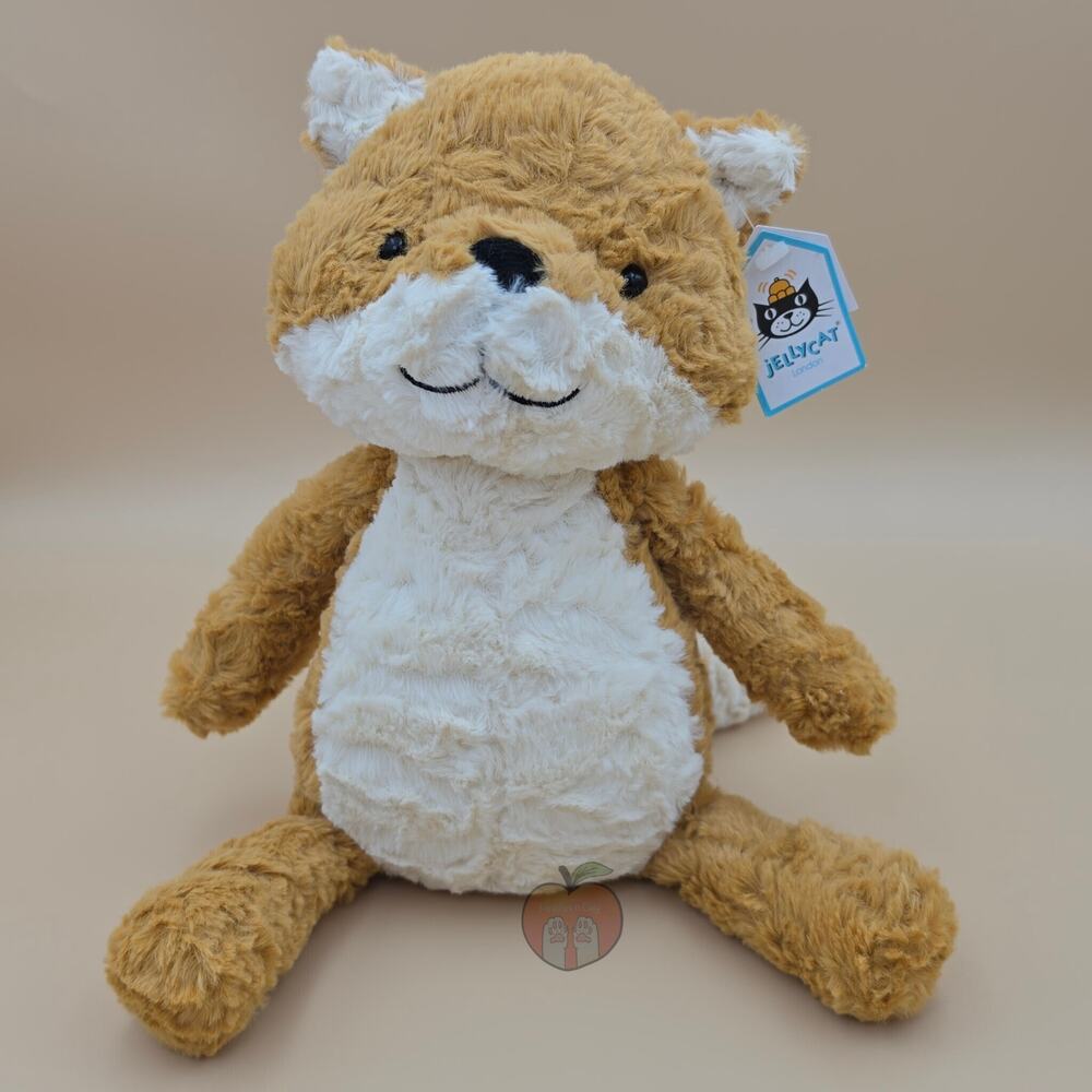 Jellycat Tuffet Fox - AUTHENTIC - NEW WITH TAGS